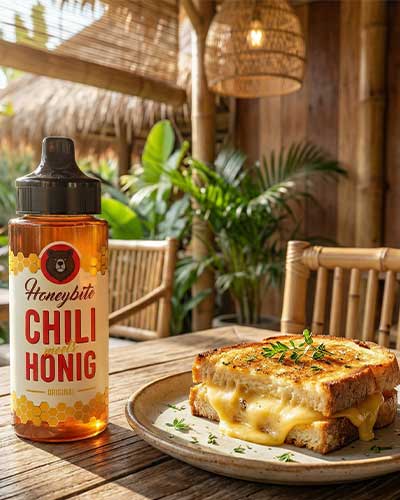 Hot Honey Grilled Cheese Sandwich