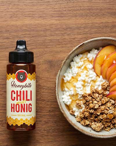 Hot Honey High Protein Hüttenkäse